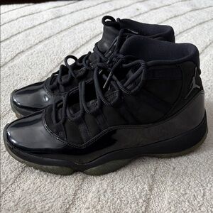 Black High-Top Sneakers